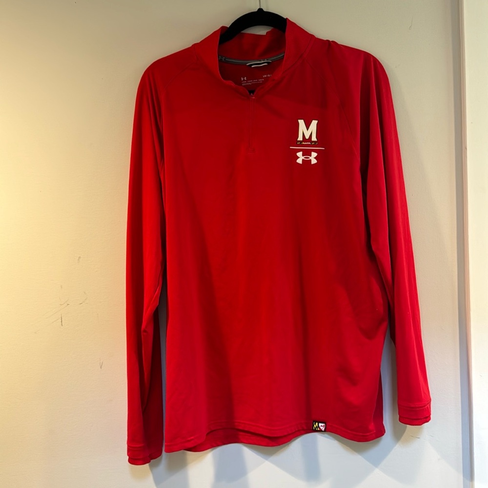 Maryland Terrapins Under Armour 1/4 Zip Sideline Collection